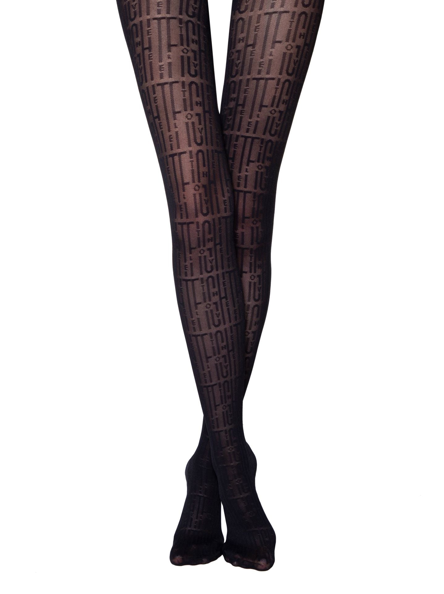 Strumpfhose mit Schriftzug - CONTE ART - Luzy