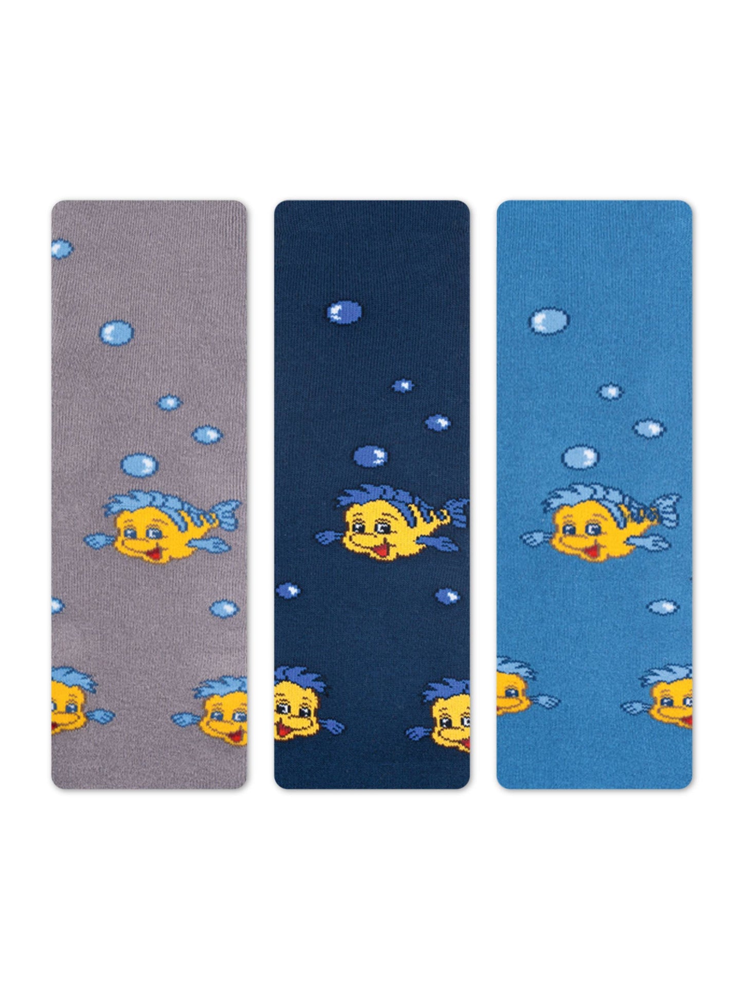 Warme Baumwolle Baby Kinder Strumpfhose Fische Motiv - CONTE TERRY - Luzy