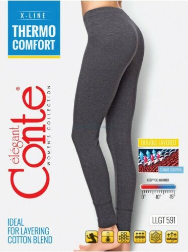 Hochwertige Thermo Leggings für kalte Tage Ski Unterwäsche bei -15 C - CONTE X_LINE - Luzy