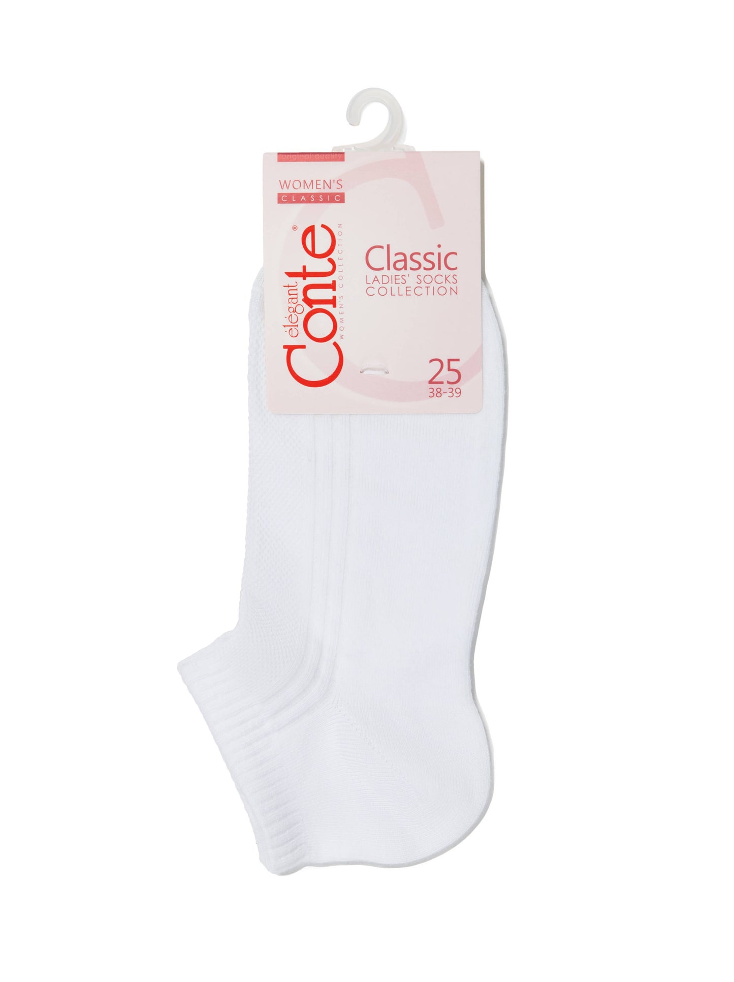 Sneaker Socken dünn und atmungsaktiv für Damen in weiß und schwarz - Luzy