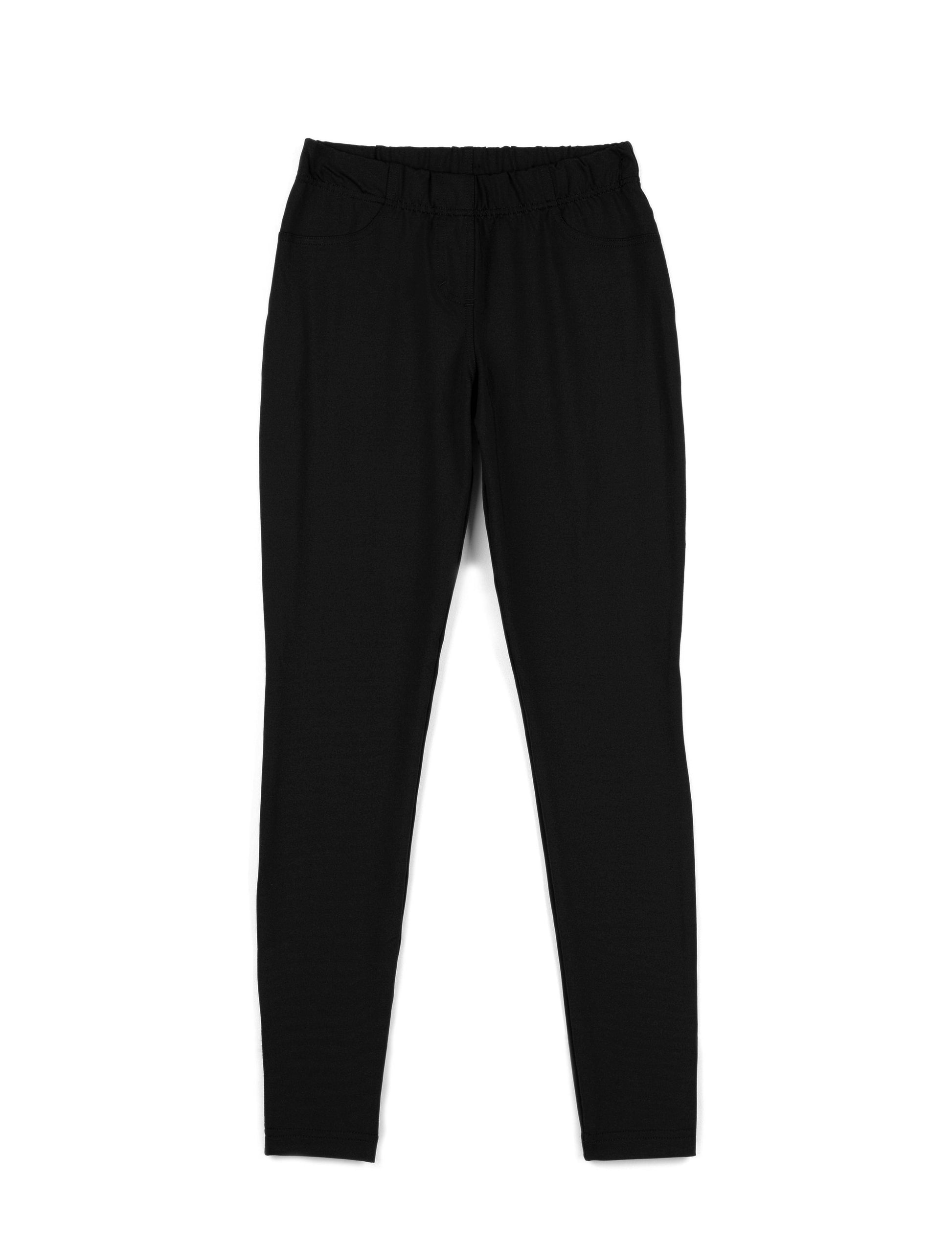 Blickdichte Leggings mit Taschen -GOLDY LINE - Luzy