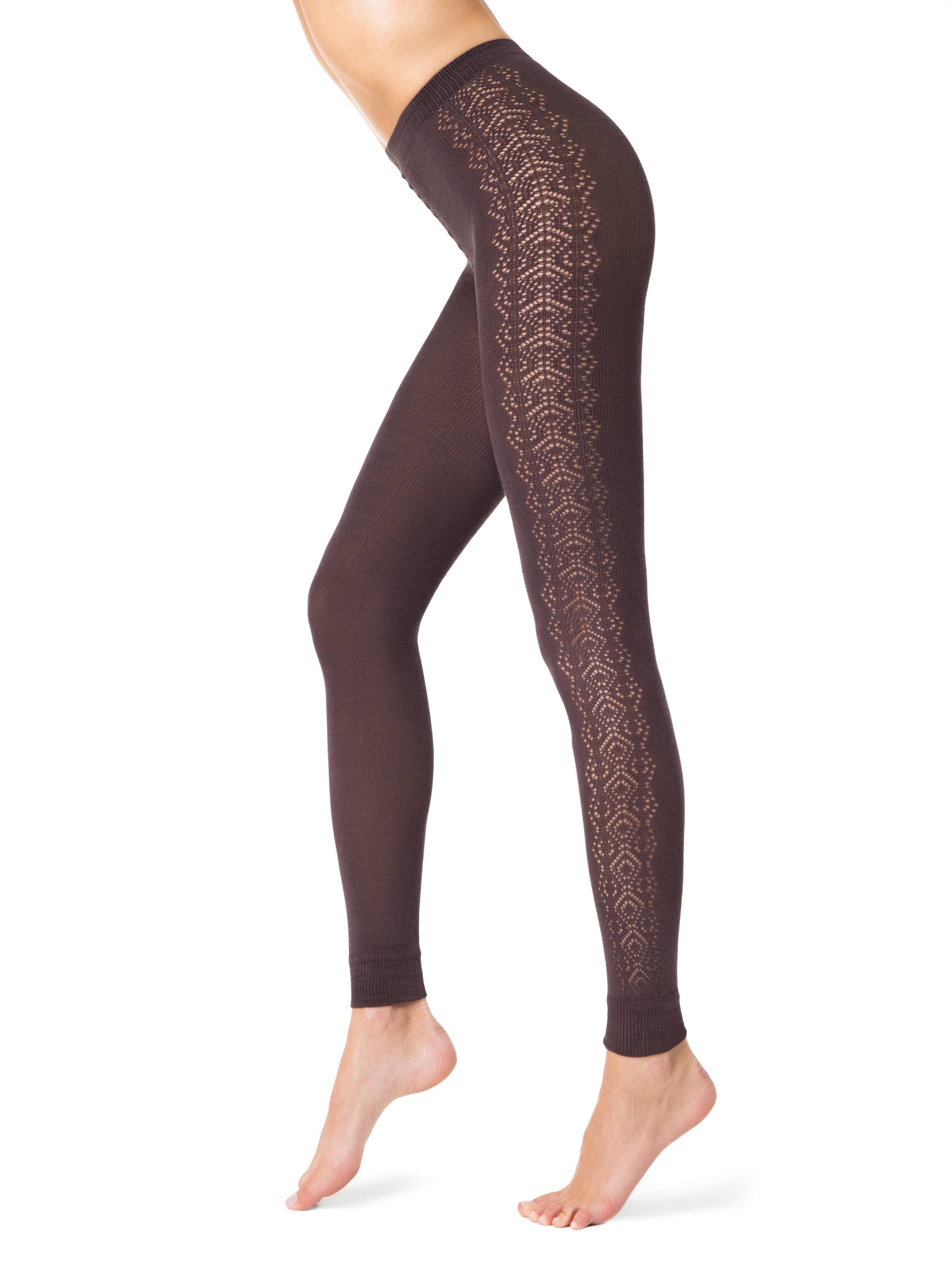 Ausgefallene Legging aus Baumwolle -CASCADE - Luzy