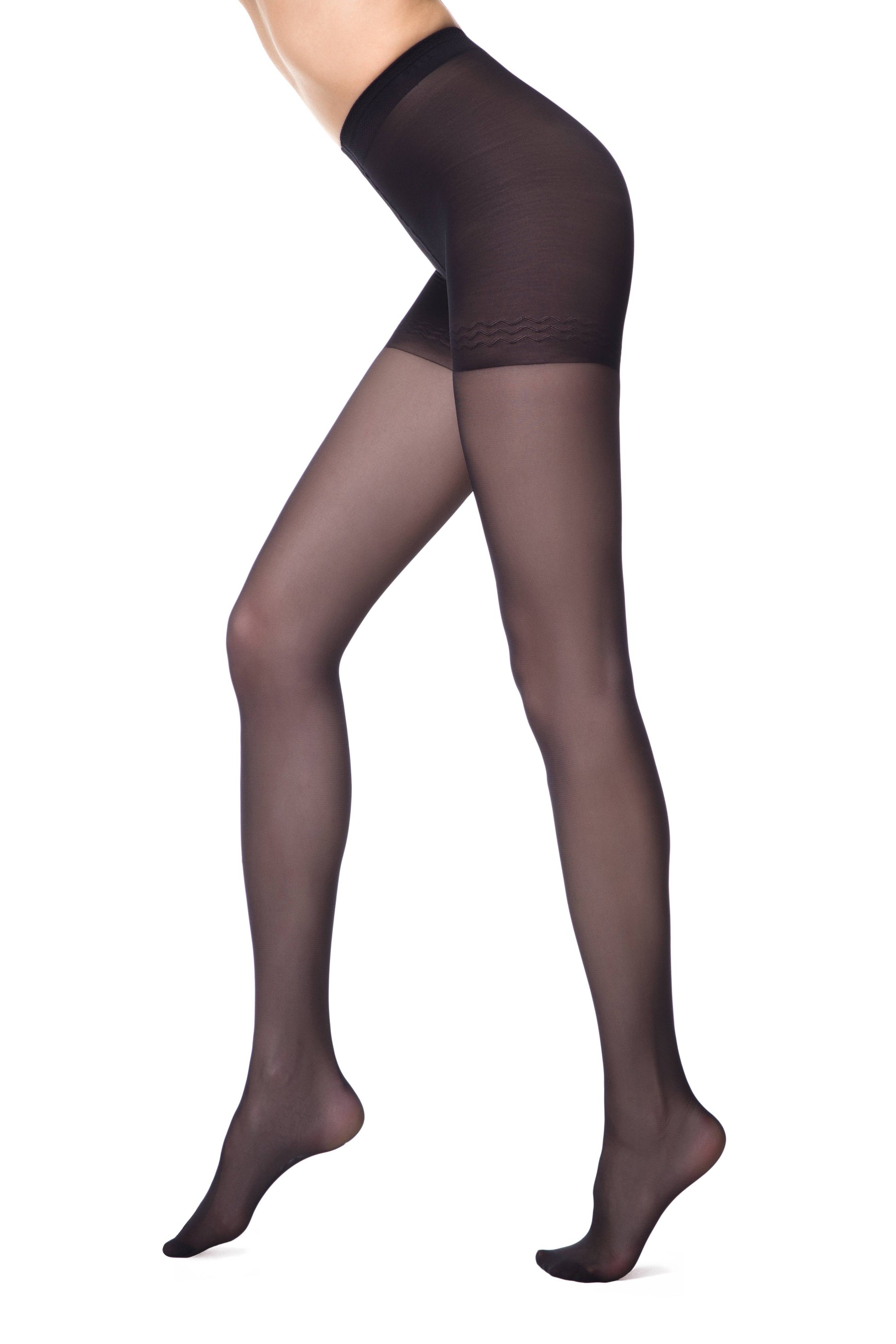 Modellierende Damenstrumpfhose Shape Effekt - CONTE CONTROL - Luzy