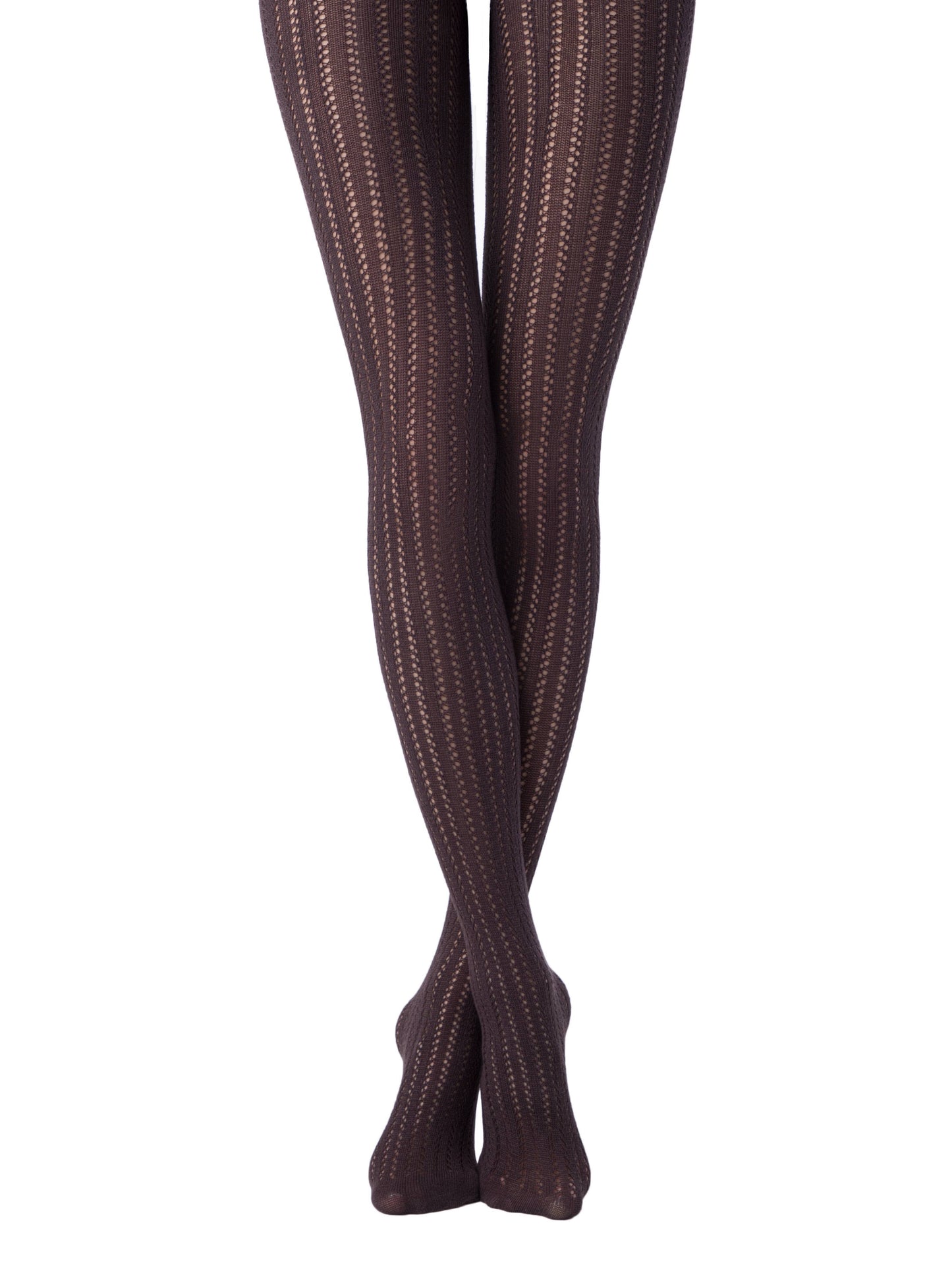 Warme Spitzenstrumpfhose mit 3D-Effekt -Fashion Fantasy - Luzy