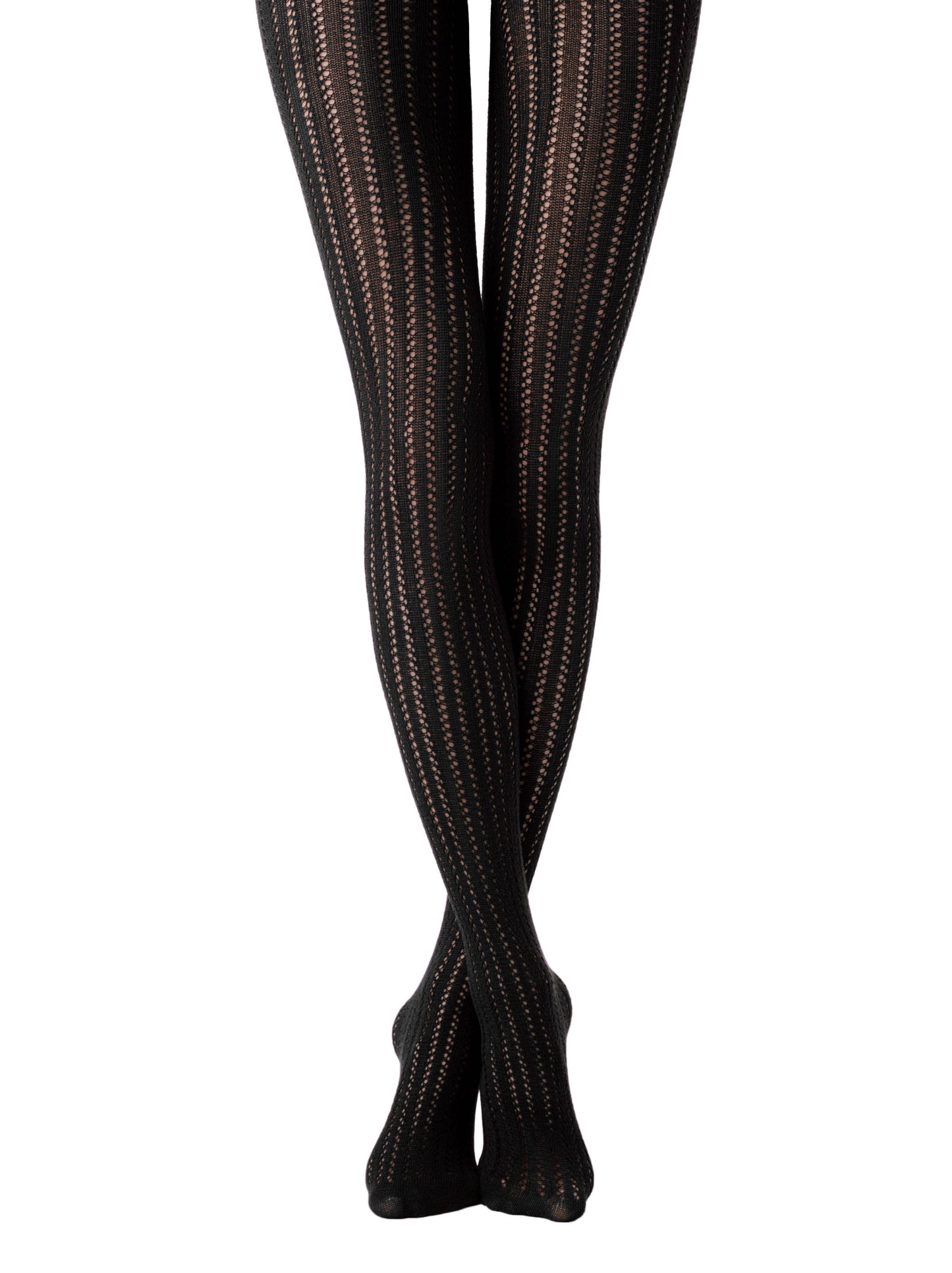 Warme Spitzenstrumpfhose mit 3D-Effekt -Fashion Fantasy - Luzy