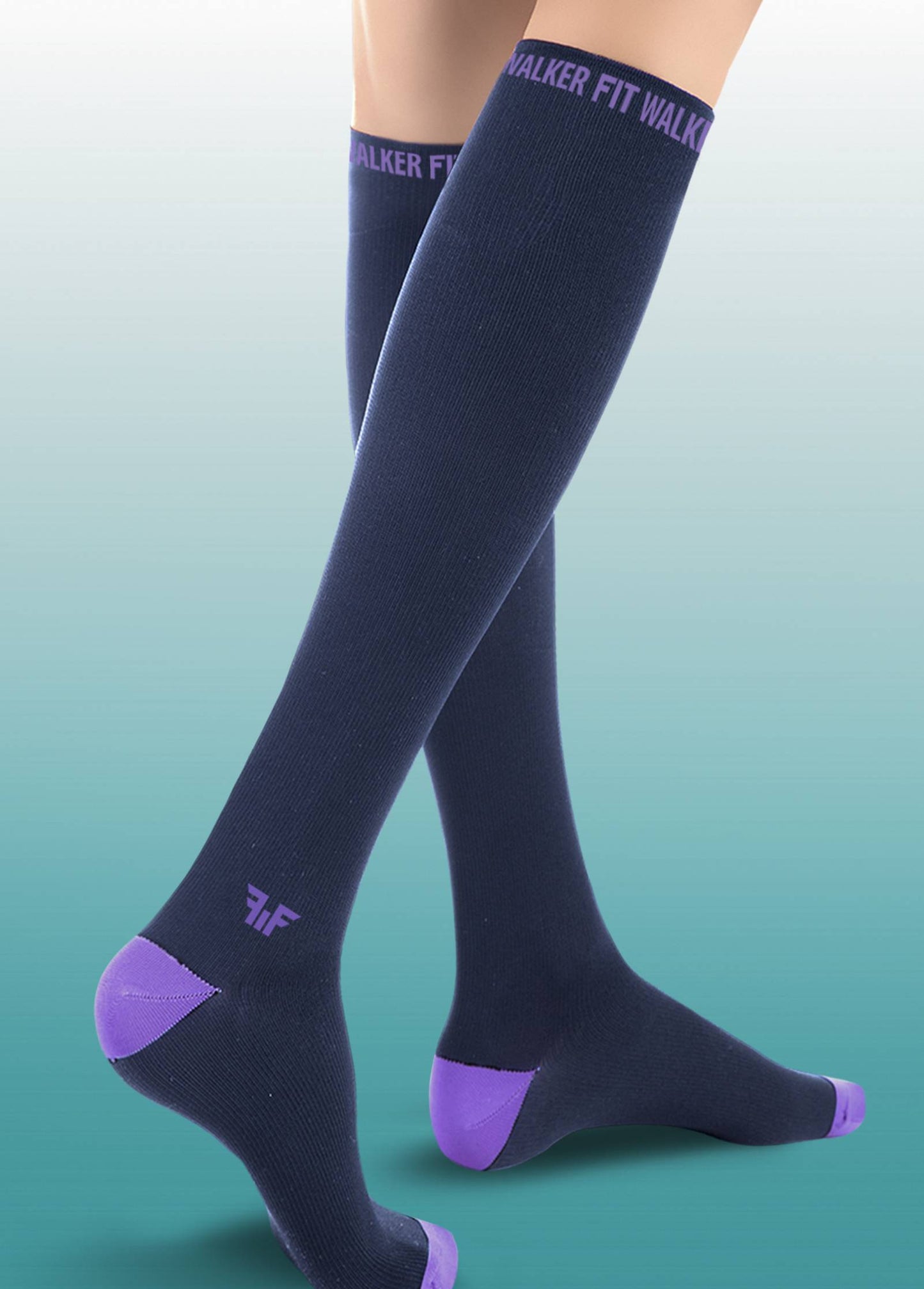 Walker Fit Compression Knee Socks Grade 0 - Luzy