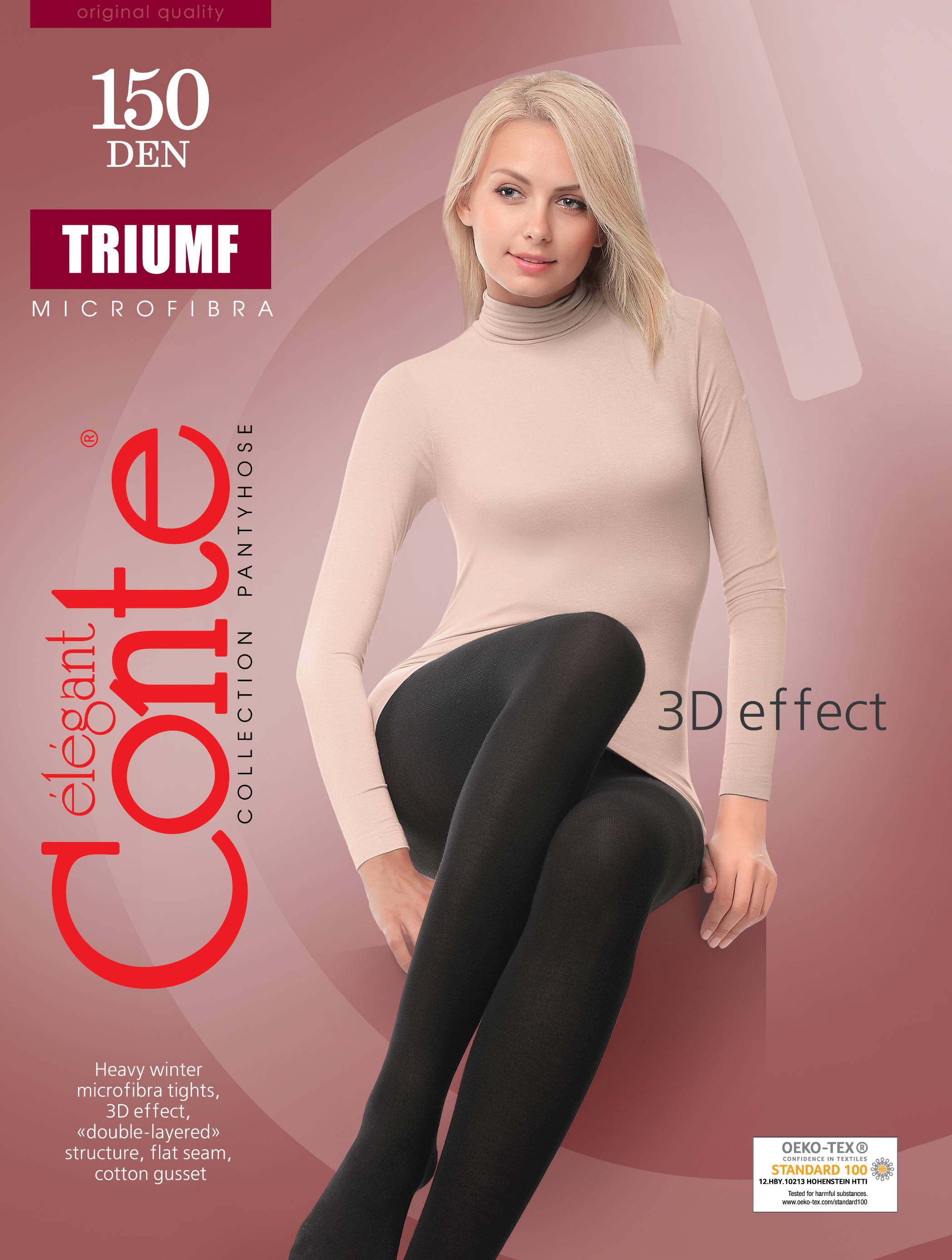 Warm and soft winter tights CONTE TRIUMF